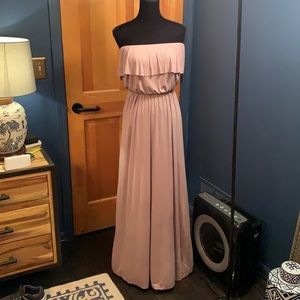 NWT Tresics Strapless Coco Maxi Dress